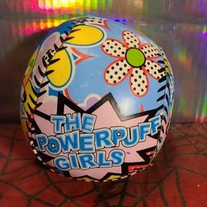 POWERPUFF GIRLS RUBBER BALL MONDO BRAND 1998 NEW OLD STOCK TOY STOCK#S23#